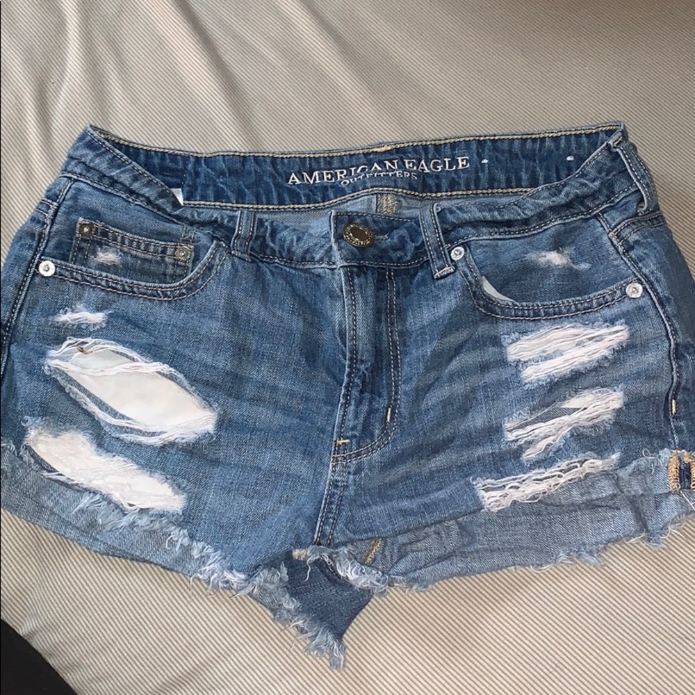 American eagle jean shorts